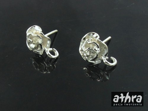 www_athra_pl_SZT2694 sztyft róża z kółkiem otwartym do podwieszenia