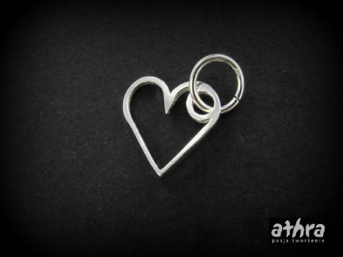 www_athra_pl_ ZL135 zawieszka srebrna serce ZL135