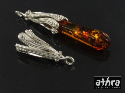 www_athra_pl_ZW1210 zawieszka srebrna dzwonek ozdobny próba ag 925