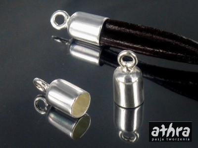 Końcówka do linki stalowej lub rzemienia, 6,0mm, KDRG60