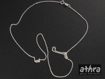 Łańcuszek celebrytka z zapięciem, C42