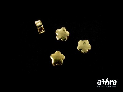 Przekładka kwiatek, pozłacana, SM6545-2/D