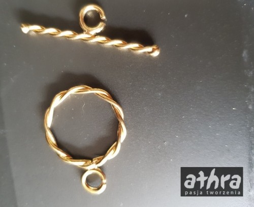 www_athra_pl_TAG17/D zapięcie srebrne pozłacane kółko patyk