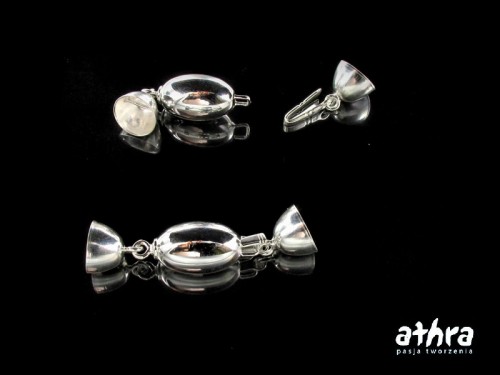 www_athra_pl_CH045/10 srebrne zapięcie ozdobne do korali