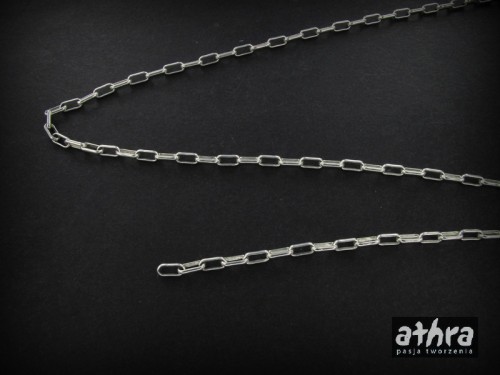 www_athra_pl_łańcuszek prostokąty z płaskiego drutu 5,5x1,5mm
