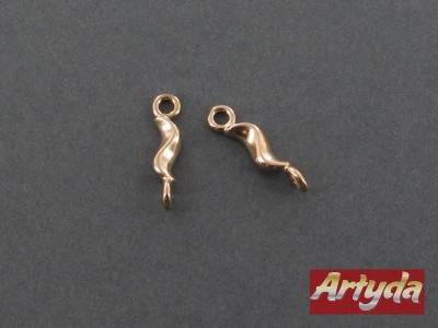 Przedłużka do kolczyka fala, PRZ177/M