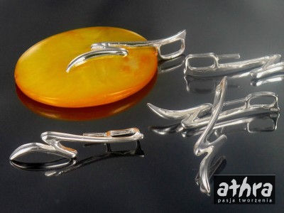 Zawieszka z bolcem, zygzak, ZWB3555