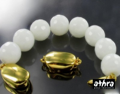 Zapięcie szufladkowe do korali, pozłacane, DSVG1101/D