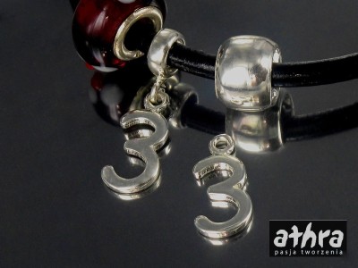 Zawieszka cyferka "3", CYF3