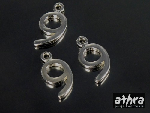 www_athra_pl_CYF9 zawieszka cyferka "9"