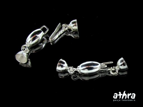 www_athra_pl_CH045/4 srebrne zapięcie ozdobne do korali