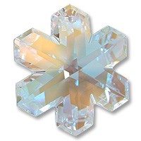 6704 AB 25mm śnieżynka ( 1 sztuka)