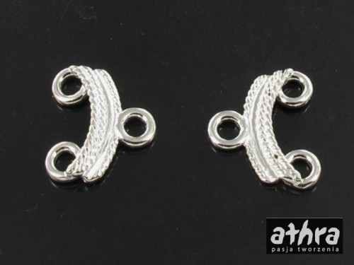 www_athra_pl_ZAP2 srebrne zakończenie ozdobne na dwa sznury