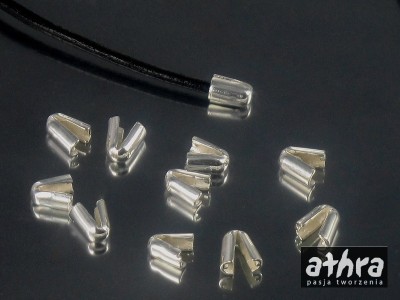 Zacisk na rzemień lub sznurek, ZACISK015