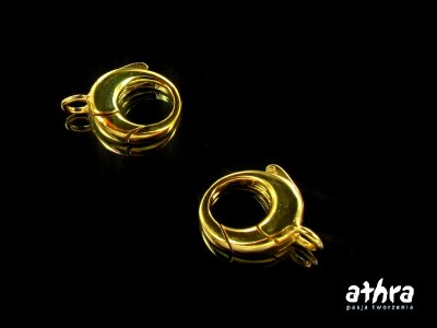 Zapięcie ozdobne, pozłacane, SVAG13/D