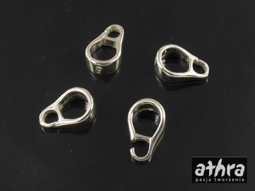 www_athra_pl_ZW157 półfabrykat srebrny gładki zawieszka do wisiorka Ag 925