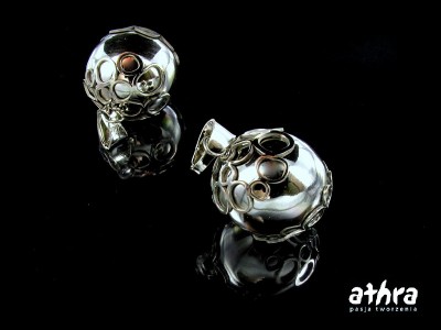 Zawieszka, kula ozdobna, rodowana, PR13/R