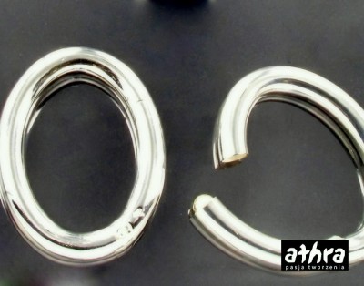 Zapięcie ozdobne do korali, owal, CH3728