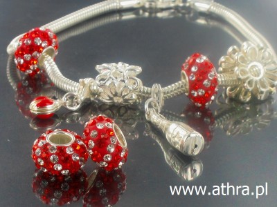 Przekładka do bransoletki z kryształkami Swarovskiego, BDCL021