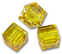 5601 L.topaz 6mm kostka ( 1 sztuka )