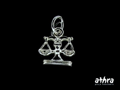Zawieszka srebrna, Waga, ZOD10