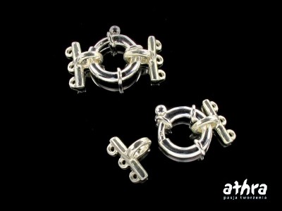 Zapięcie ozdobne do korali, na trzy sznury, AM8X3-03Z