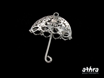 Parasolka z laserowo wycinanymi elementami, KC846/001/R