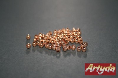 Kulka gładka  z mosiądzu  3,0mm, P2L30/M