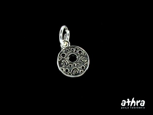 www_athra_pl_ ZL159 srebrna zawieszka kółko ażurowe próba ag 925