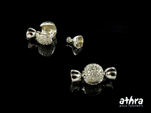 www_athra_pl_ZK11 srebrne zapięcie ozdobne z cyrkoniami