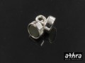 www_athra_pl_MAG06 półfabrykat srebrny  zapięcie z magnesem do bransoletki lub kolii 6 mm