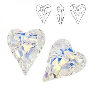 6240 Wild Heart AB 27mm serce ( 1 sztuka)